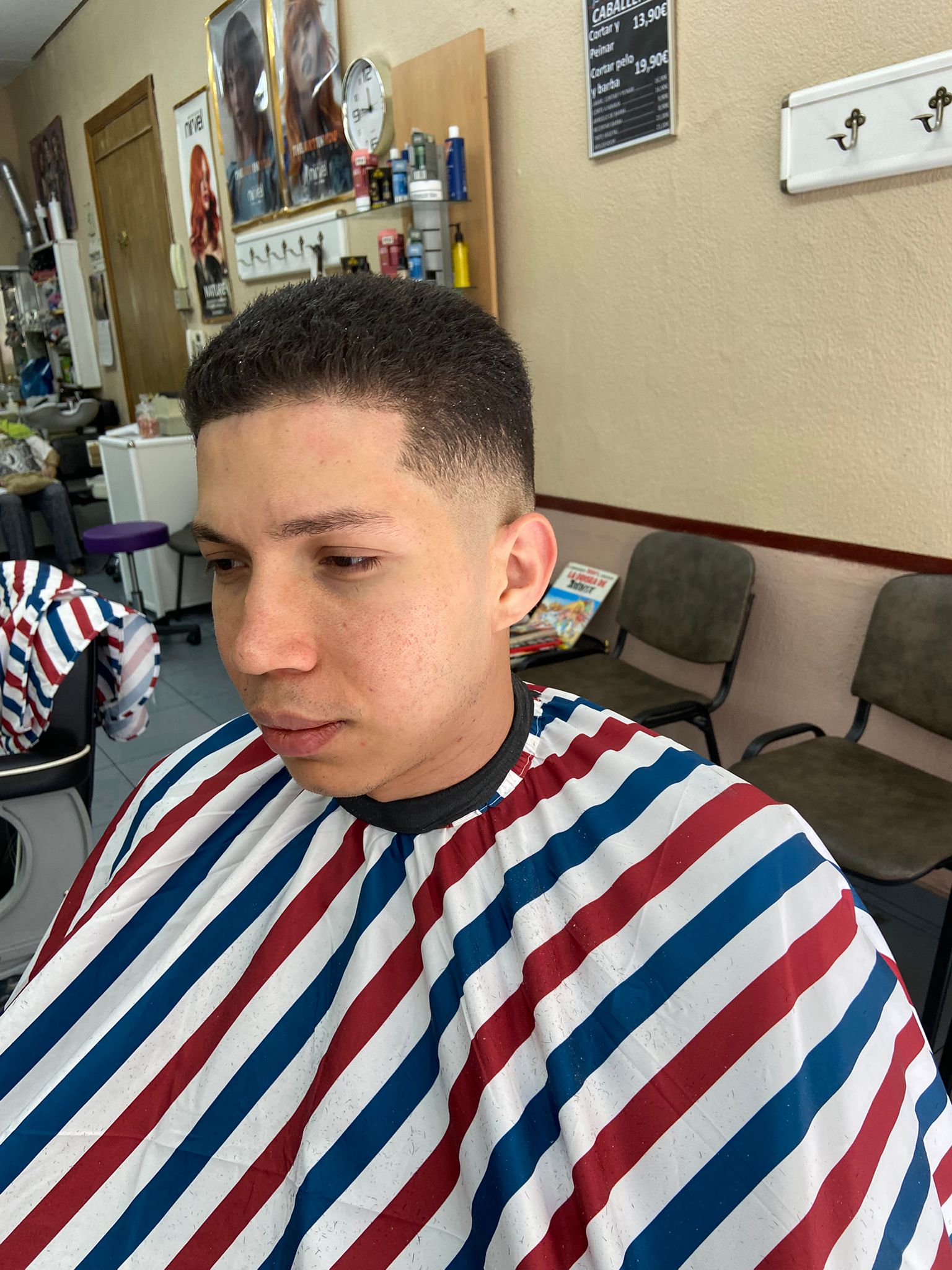 Corte con transición degradada
