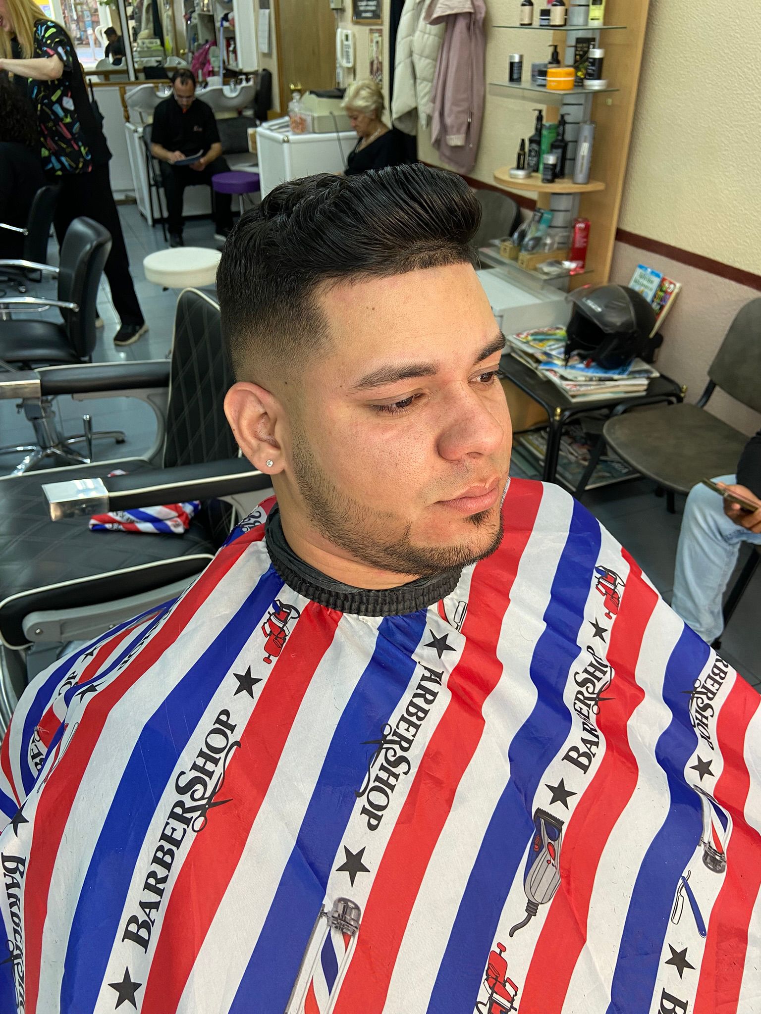 Texturizado moderno con fade