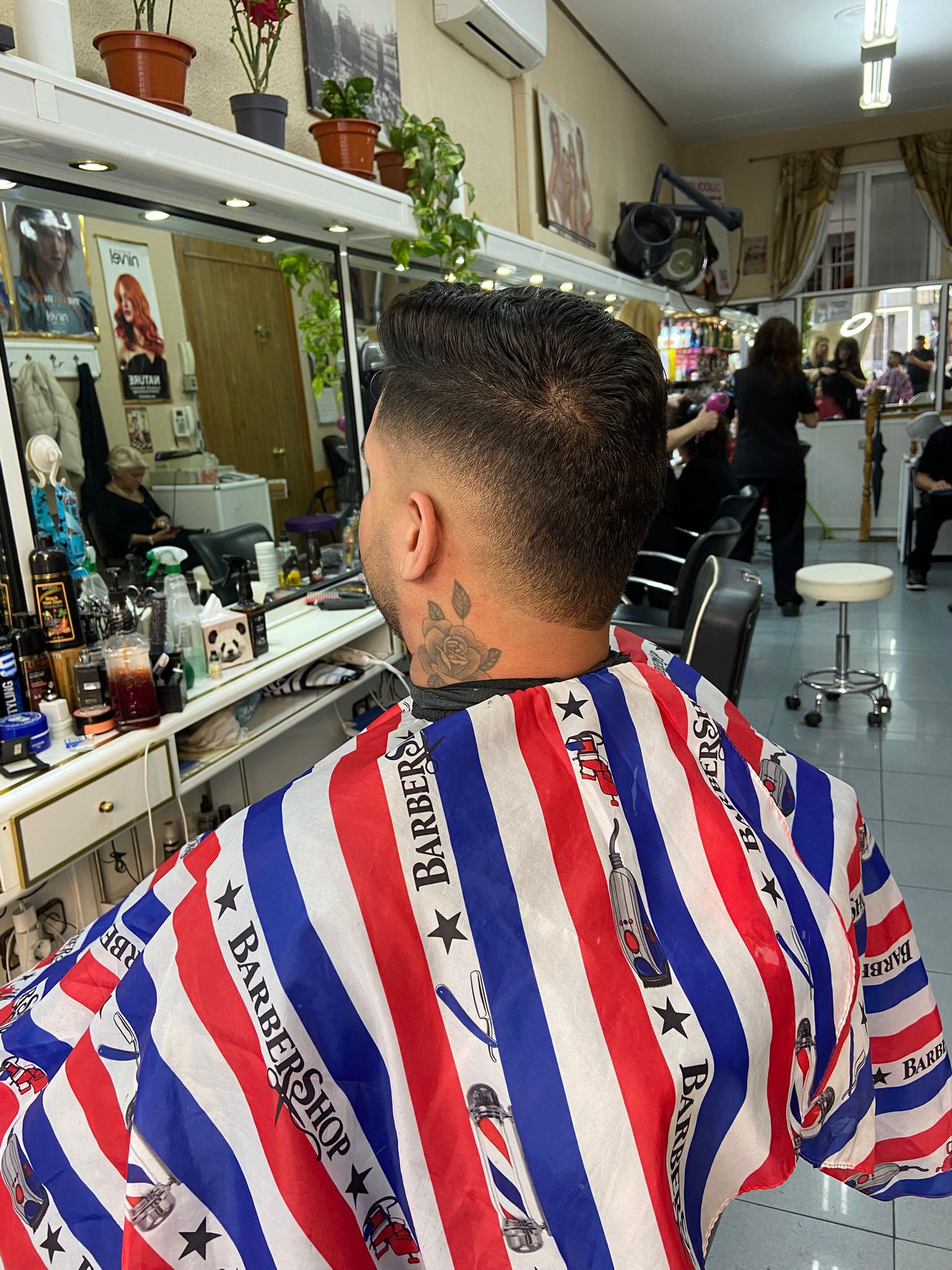 Corte con transición natural